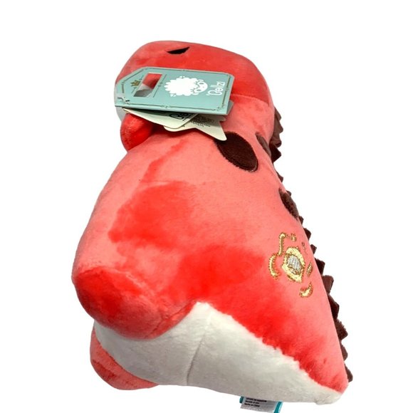 New Bellzi Rexxi TRex Tyrannasaurus Dinosaur PLush Stuffed Animal Doll Toy Pink - Picture 5 of 6